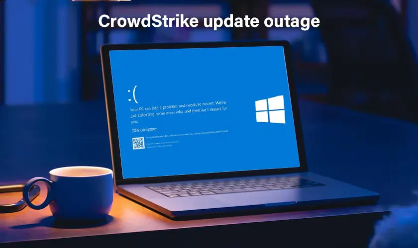  CrowdStrike update outage, Windows devices, cybersecurity, global tech disruption, air travel disruption 