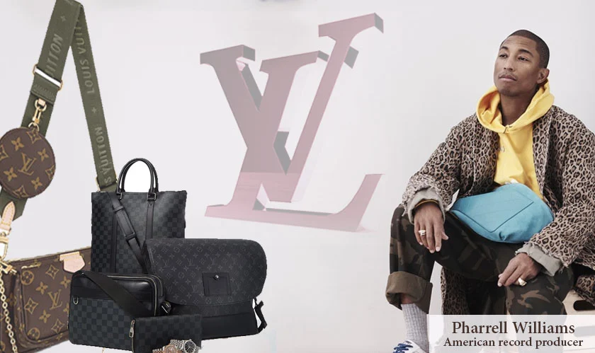 Pharrell Williams Makes Louis Vuitton Debut With Star-Studded
