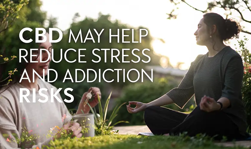 CBD May Help Reduce Stress and Addiction Risks
