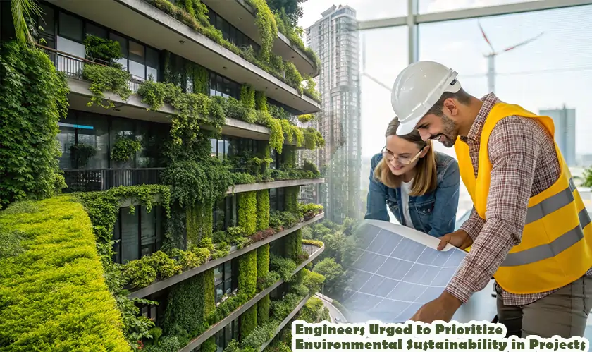 Engineers Urged to Prioritize Environmental Sustainability in Projects