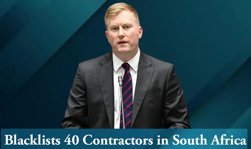 Rand Stability and CIDB Blacklists 40 Contractors in South Africa