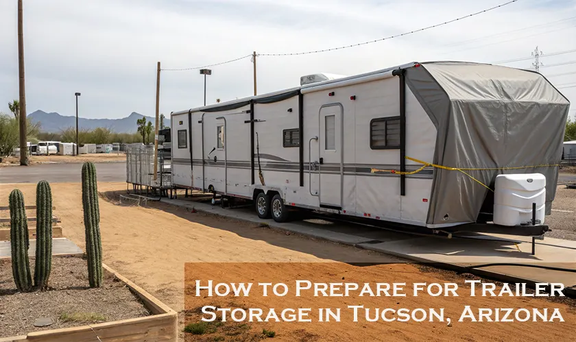 How to Prepare for Trailer Storage in Tucson, Arizona