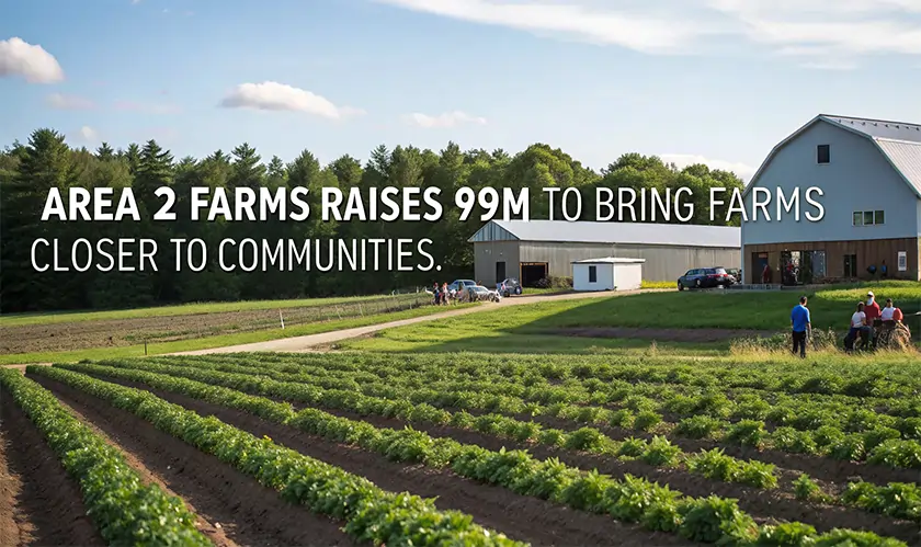 Area 2 Farms Raises $9M to Bring Farms Closer to Communities