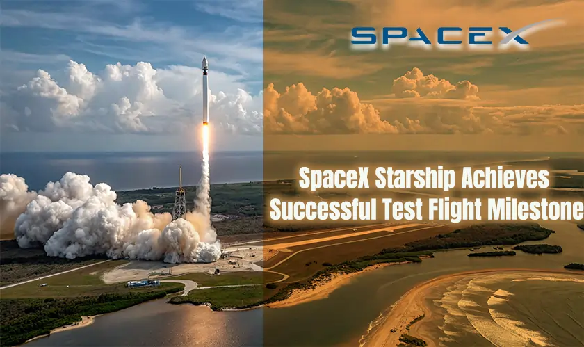 SpaceX Starship Achieves Successful Test Flight Milestone