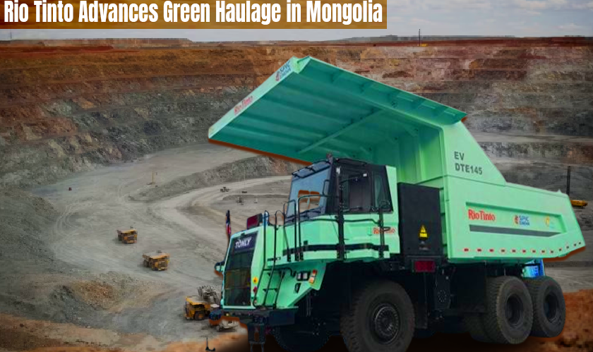 Rio Tinto Advances Green Haulage in Mongolia