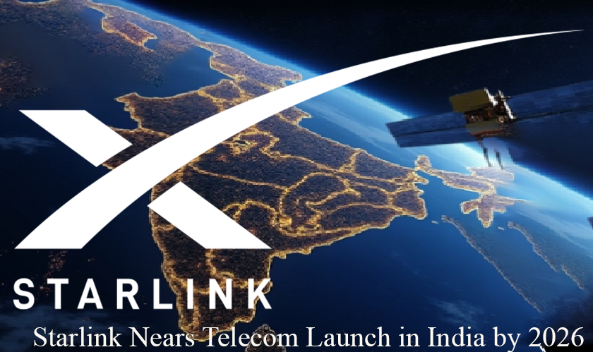 Starlink Nears Telecom Launch in India by 2026