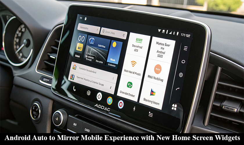 Android Auto to Mirror Mobile Experience with New Home Screen Widgets