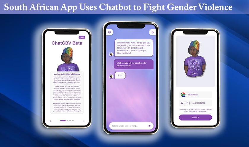 South African App Uses Chatbot to Fight Gender Violence