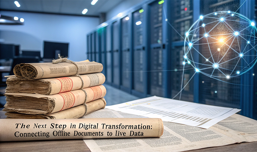The Next Step in Digital Transformation: Connecting Offline Documents to Live Data