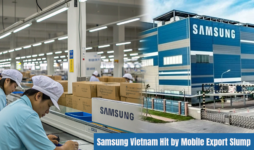 Samsung Vietnam Hit by Mobile Export Slump
