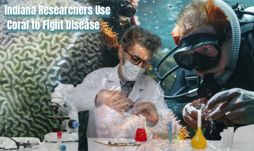 Indiana Researchers Use Coral to Fight Disease