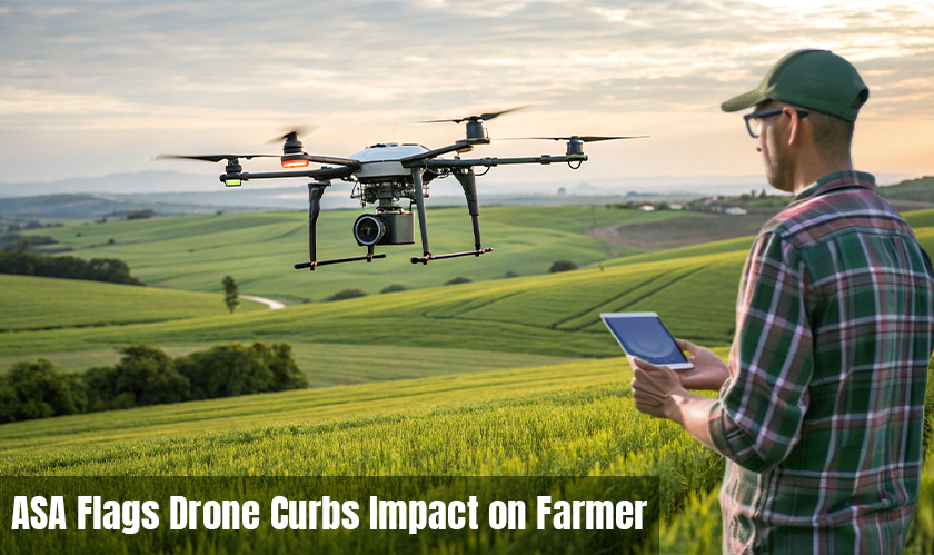 ASA Flags Drone Curbs Impact on Farmers