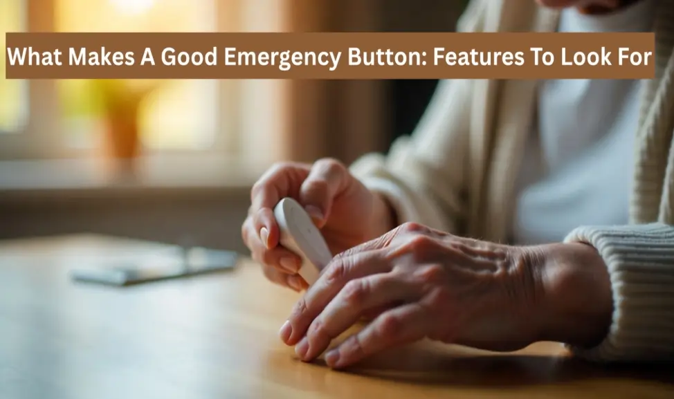 What Makes A Good Emergency Button: Features To Look For