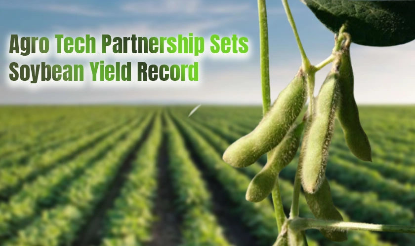 Agro Tech Partnership Sets Soybean Yield Record