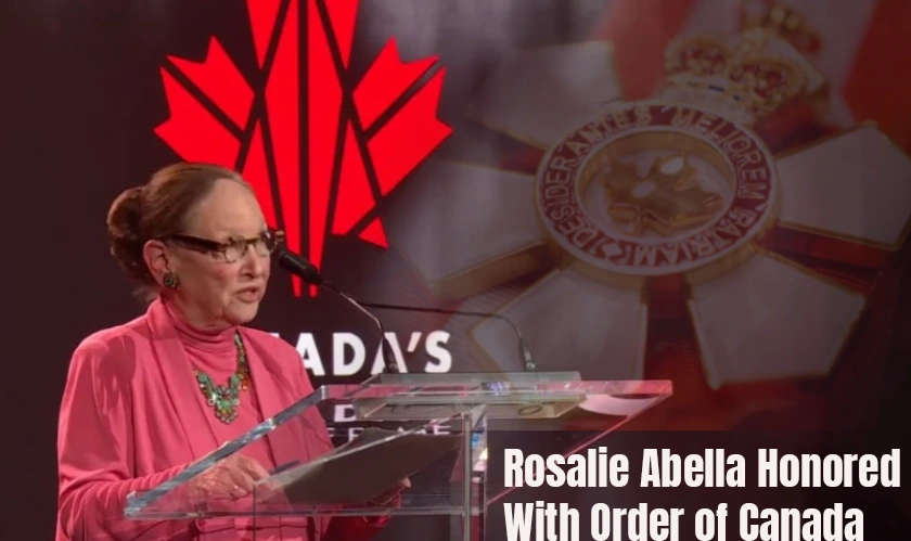  Rosalie Abella Honored with Order of Canada 