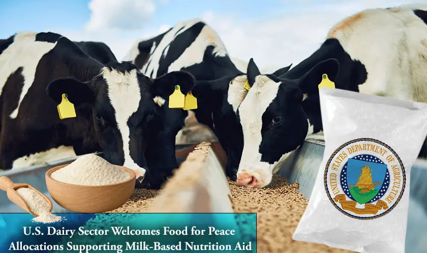 U.S. Dairy Sector Welcomes Food for Peace Allocations Supporting Milk-Based Nutrition Aid