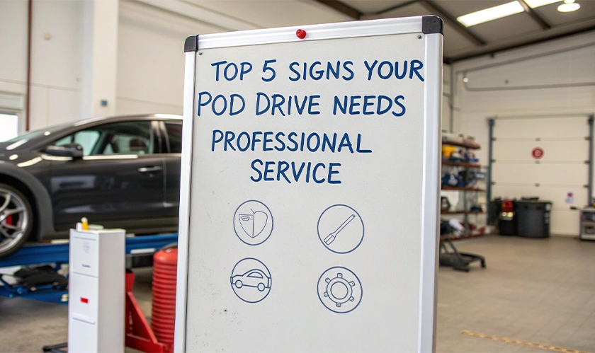 Top 5 Signs Your Pod Drive Needs Professional Service
