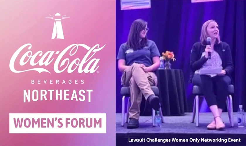 Federal Lawsuit Challenges Women Only Networking Event at Coca Cola Bottler