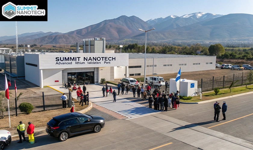 Summit Nanotech Opens Advanced Lithium Validation Plant in Chile