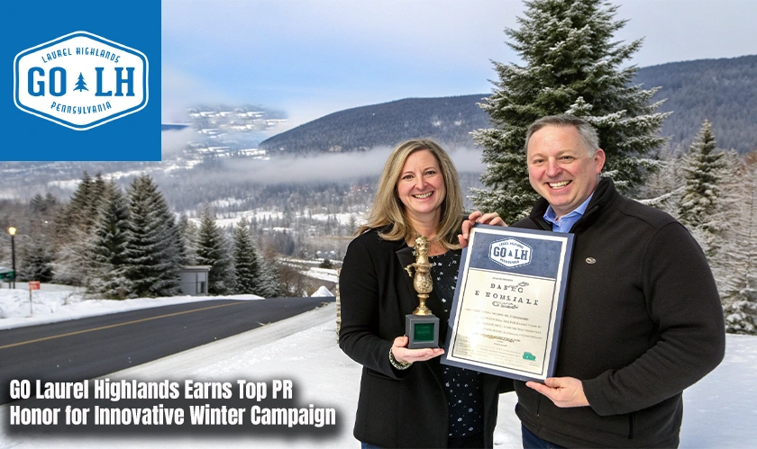 GO Laurel Highlands Earns Top PR Honor for Innovative Winter Campaign