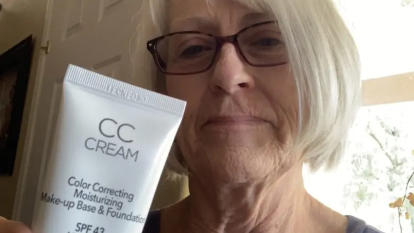 Perbelle Cosmetics skin tone adjusting CC cream providing natural coverage, hydration, and SPF protection