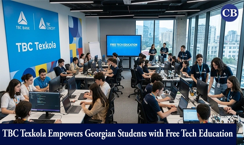 TBC Texkola Empowers Georgian Students with Free Tech Education