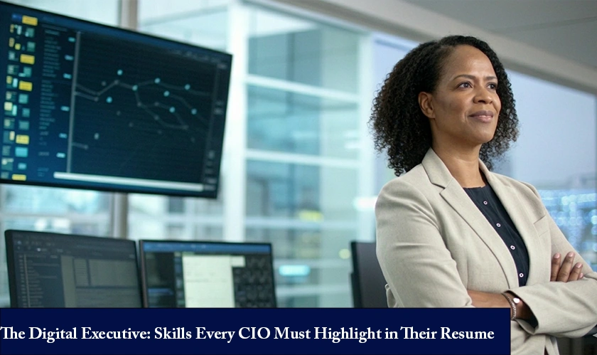The Digital Executive: Skills Every CIO Must Highlight in Their Resume