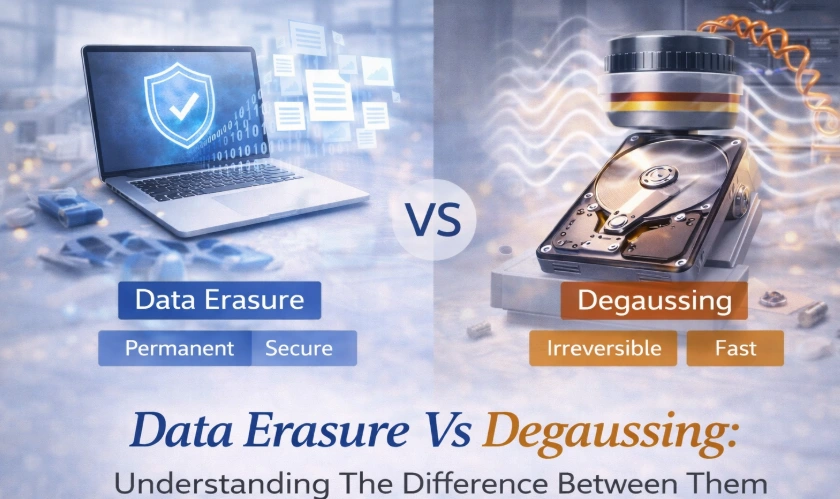 Data Erasure Vs Degaussing: Understanding The Difference Between Them