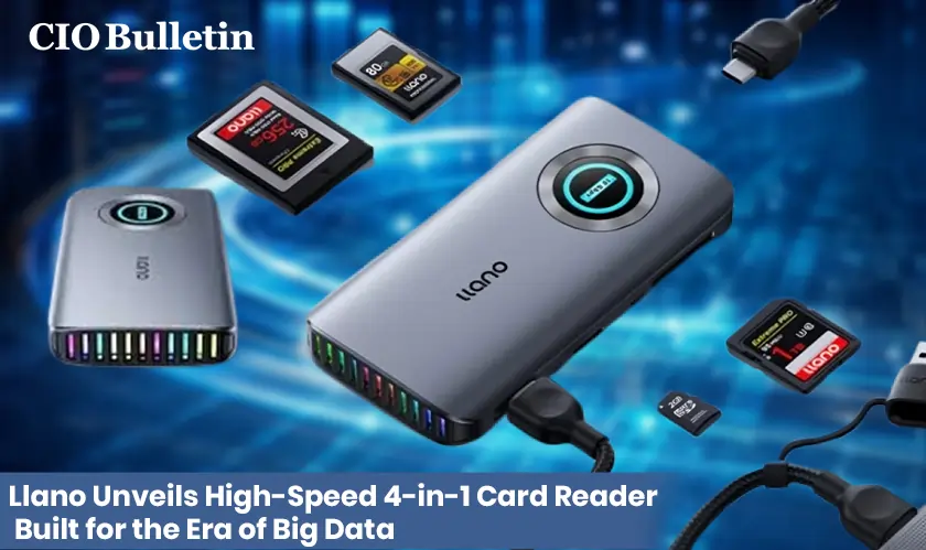 Llano Unveils High-Speed 4-in-1 Card Reader Built for the Era of Big Data