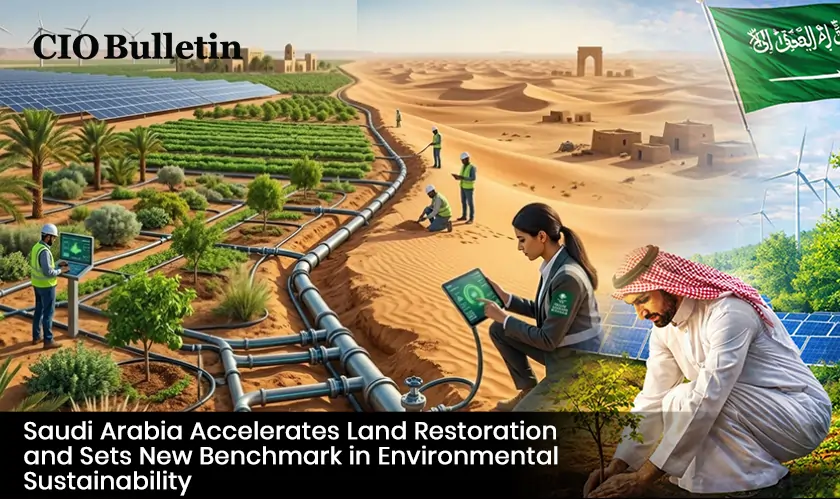  Saudi Arabia Accelerates Land Restoration and Sets New Benchmark in Environmental Sustainability 