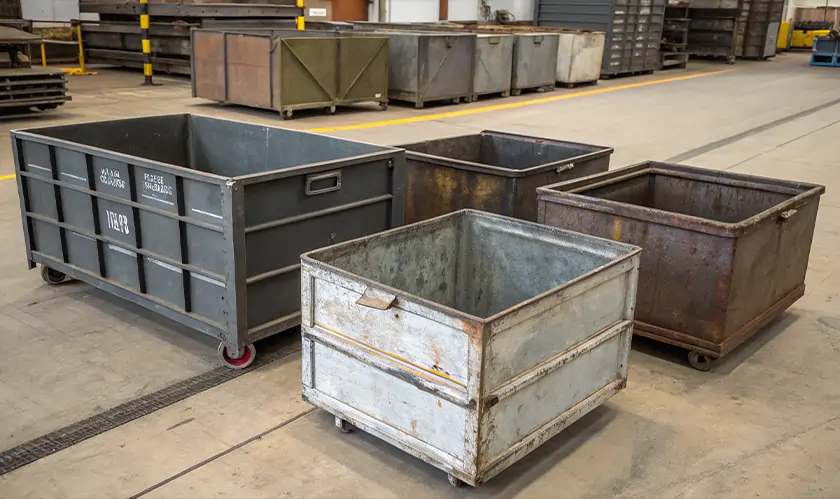 What to Look for When Buying Used Metal Bins 
