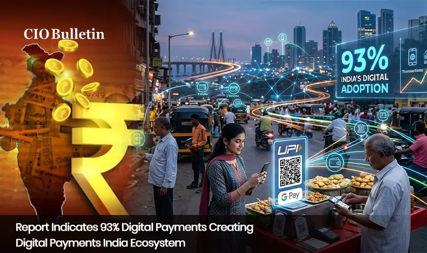 Report Indicates 93% Digital Payments Creating Digital Payments India Ecosystem