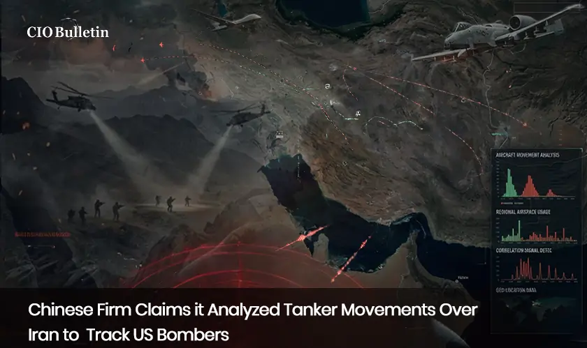  Chinese Firm Claims it Analyzed Tanker Movements Over Iran to Track US Bombers 