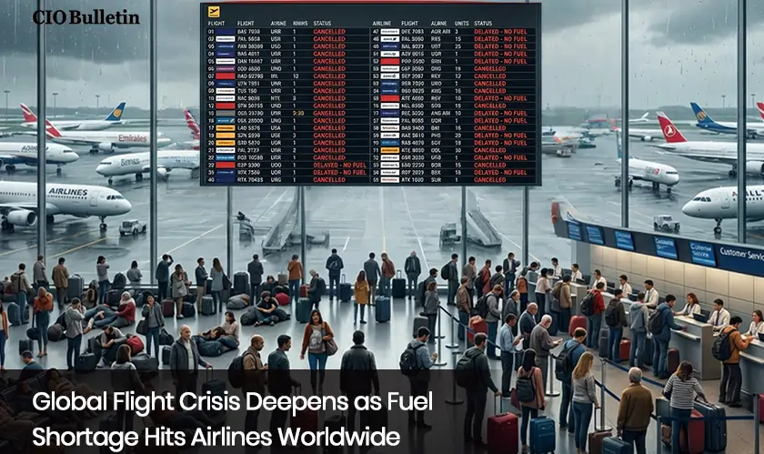  Global Flight Crisis Deepens as Fuel Shortage Hits Airlines Worldwide 