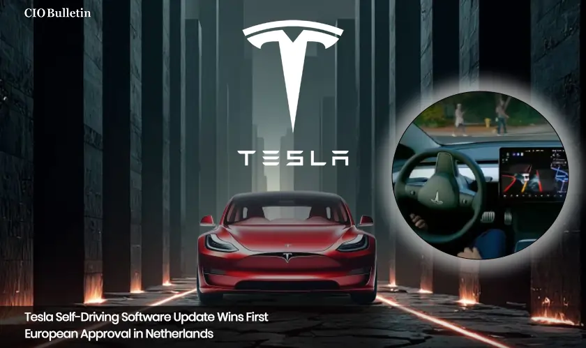  Tesla Self-Driving Software Update Wins First European Approval in Netherlands 
