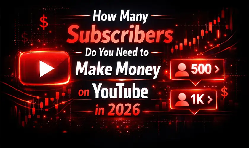 How Many Subscribers Do You Need to Make Money on YouTube in 2026