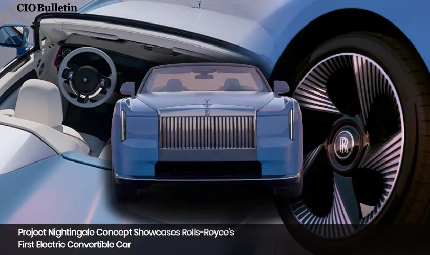 Project Nightingale Concept Showcases Rolls-Royce’s First Electric Convertible Car