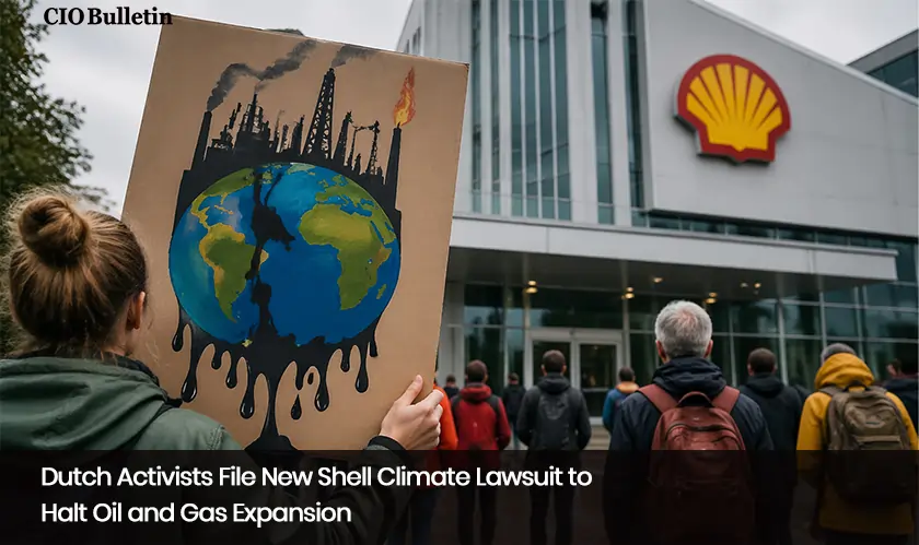  Dutch Activists File New Shell Climate Lawsuit to Halt Oil and Gas Expansion 