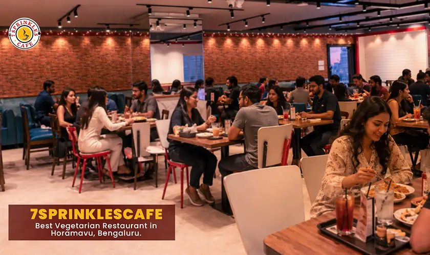 Best Vegetarian Restaurant in Bengaluru – 7Sprinkles Café