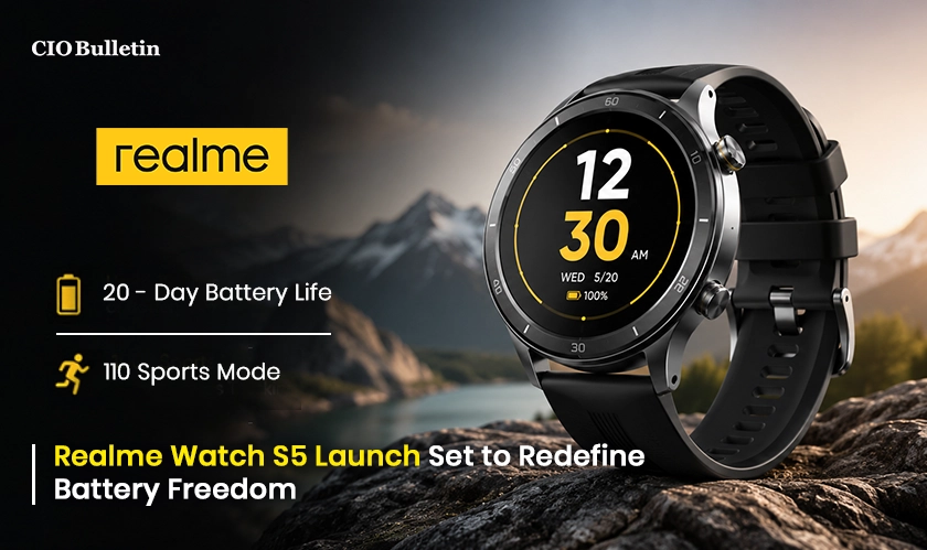 Realme Watch S5 Launch: New Battery Powerhouse