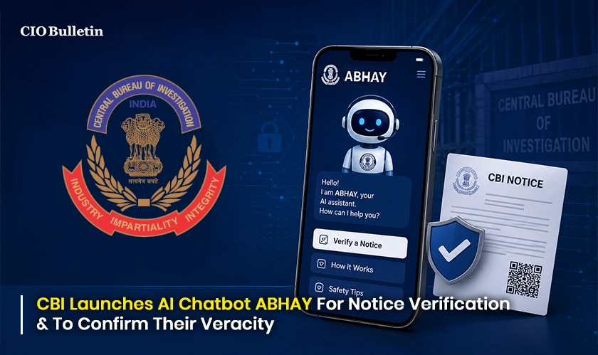  CBI Launches AI Chatbot ABHAY 