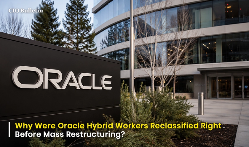 Oracle hybrid Workers Reclassified Layoffs