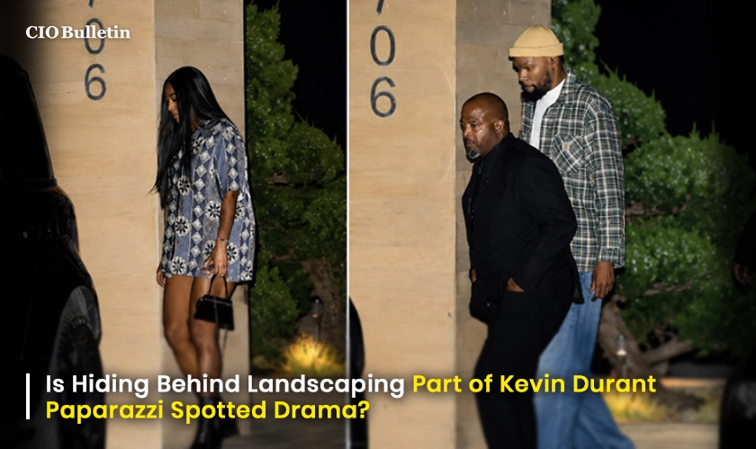 Funny Kevin Durant paparazzi Spotted Moment