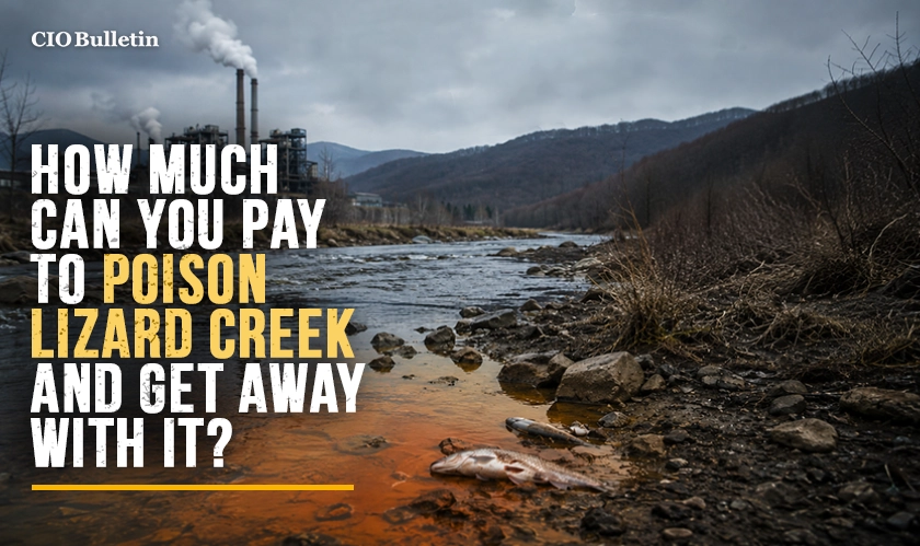 Is Lizard Creek Safe After Biotech Spill?