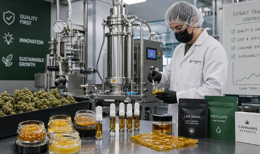 Cannabis Operators Rethink Extract Production Market Matures