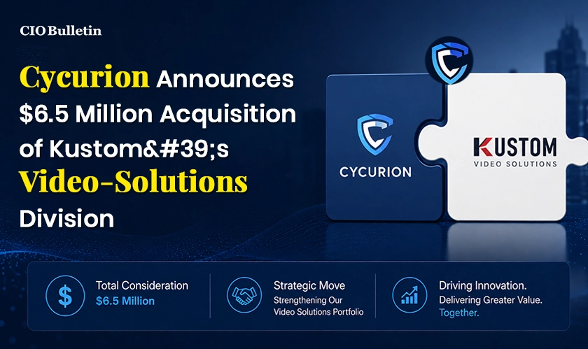 Cycurion Acquires Kustom's Video Solutions Division