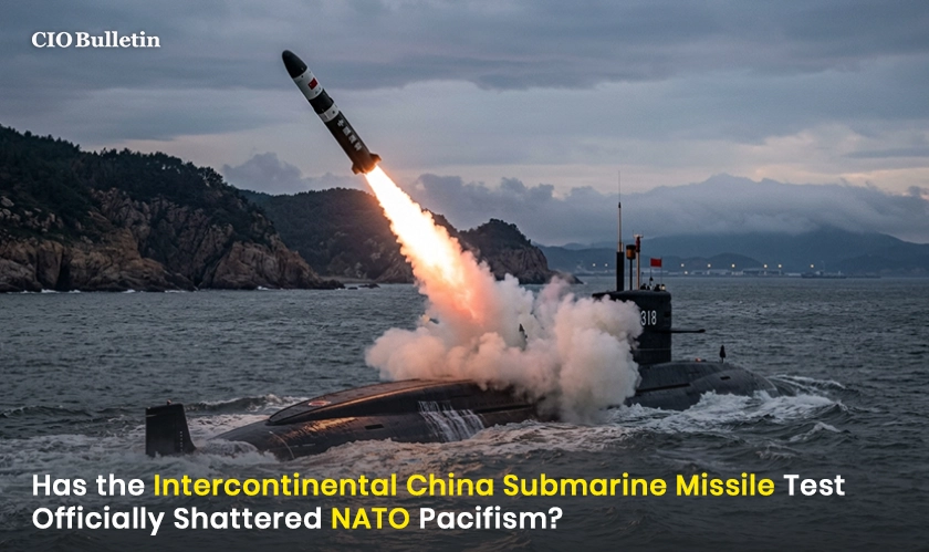 Has the Intercontinental China Submarine Missile Test Officially Shattered NATO Pacifism?