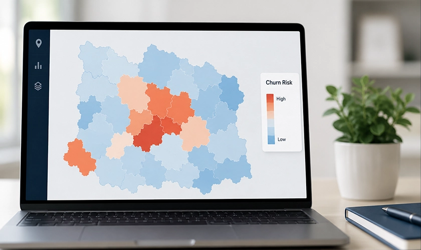 Mapping Software for Customer Retention