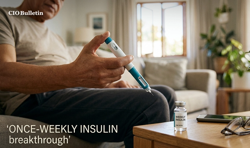 World's First Once-Weekly Insulin Marks a New Breakthrough