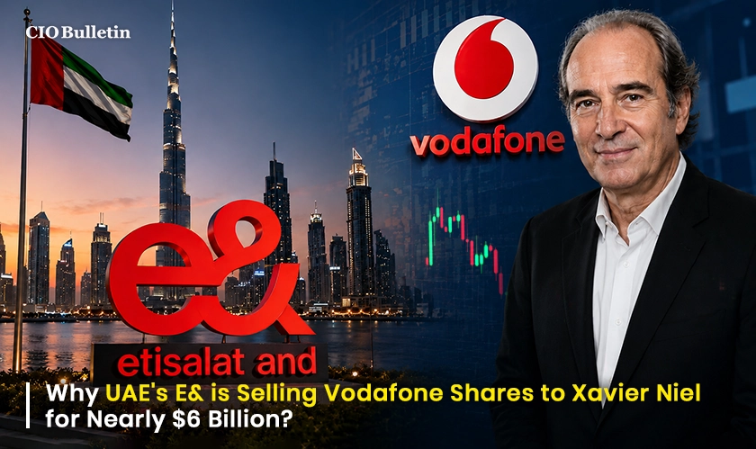  UAE's E& Sells Vodafone Shares to Xavier Niel 
